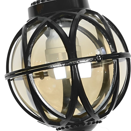 Pendant Light | Outdoor Globe Cage Design