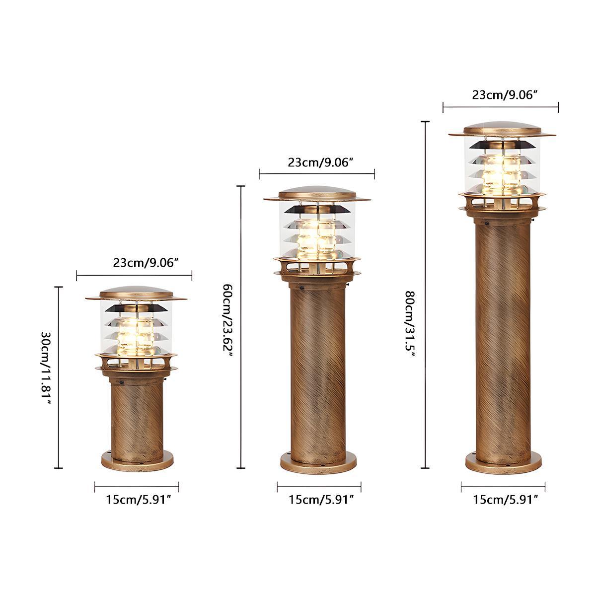 Landscape Light | Outdoor Garden Post Design