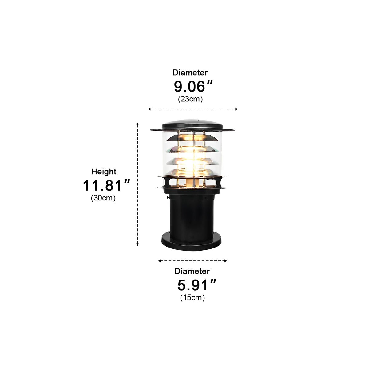 Landscape Light | Outdoor Garden Post Design