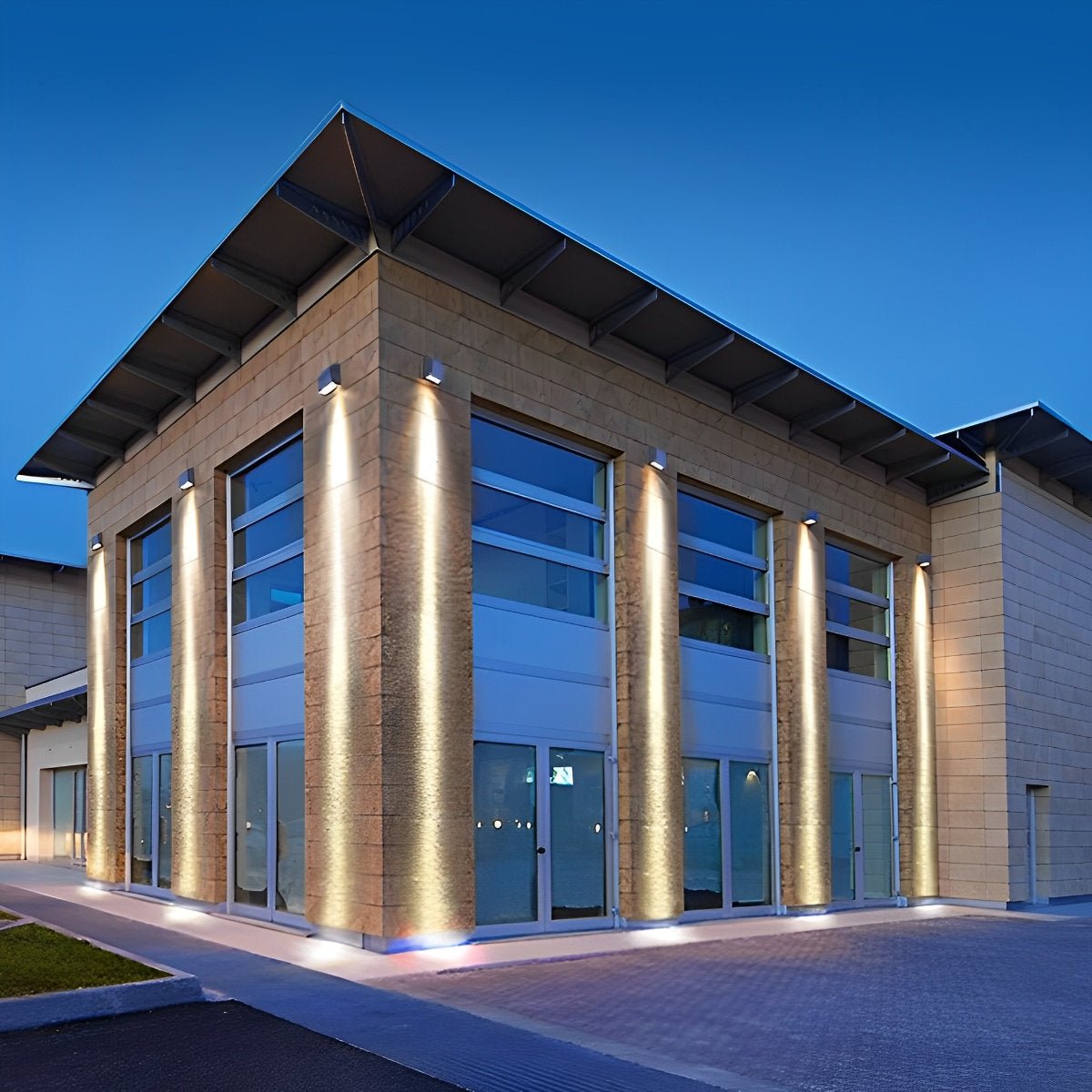 Wall Light | Outdoor Facade Uplight Design
