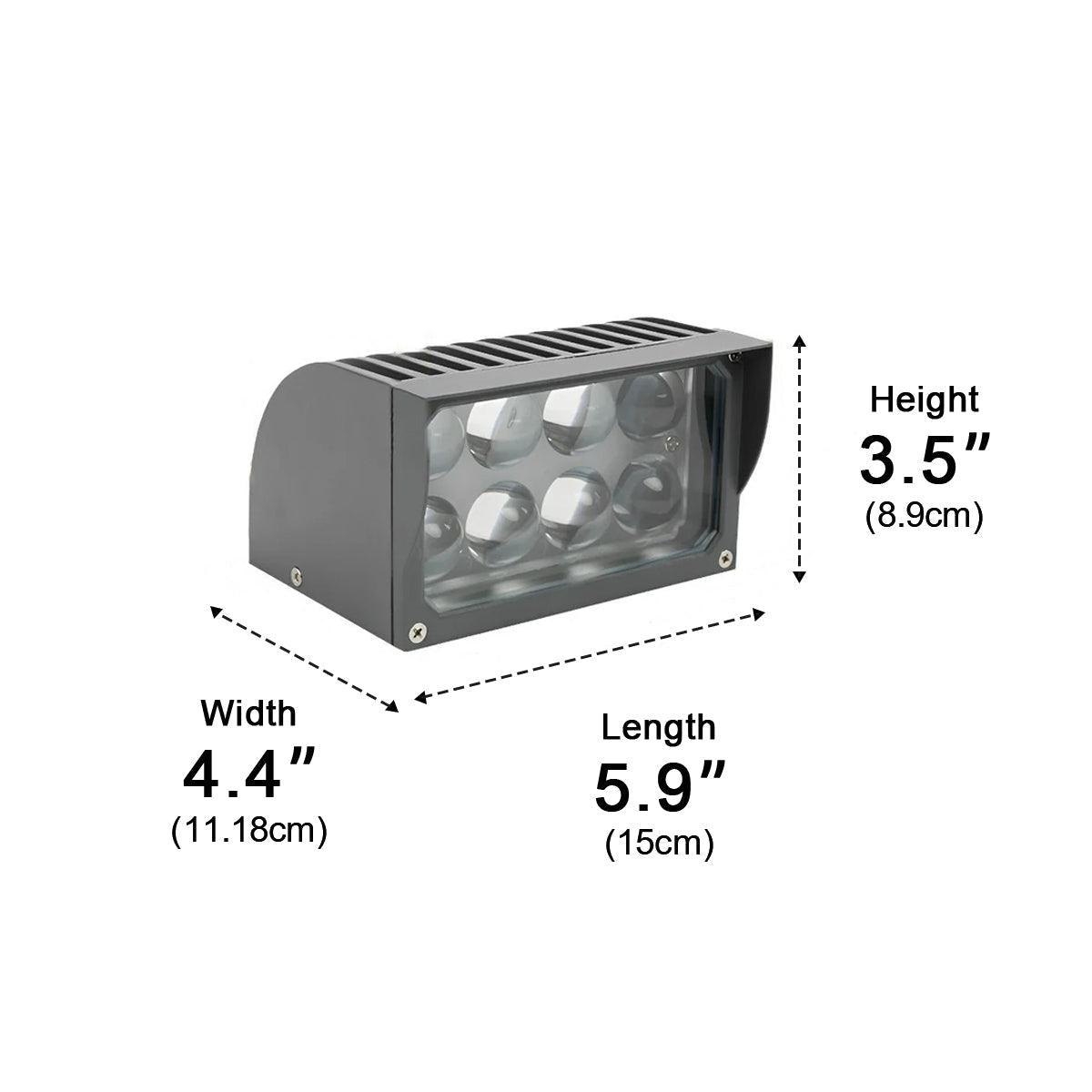 Wall Light | Outdoor Facade Uplight Design