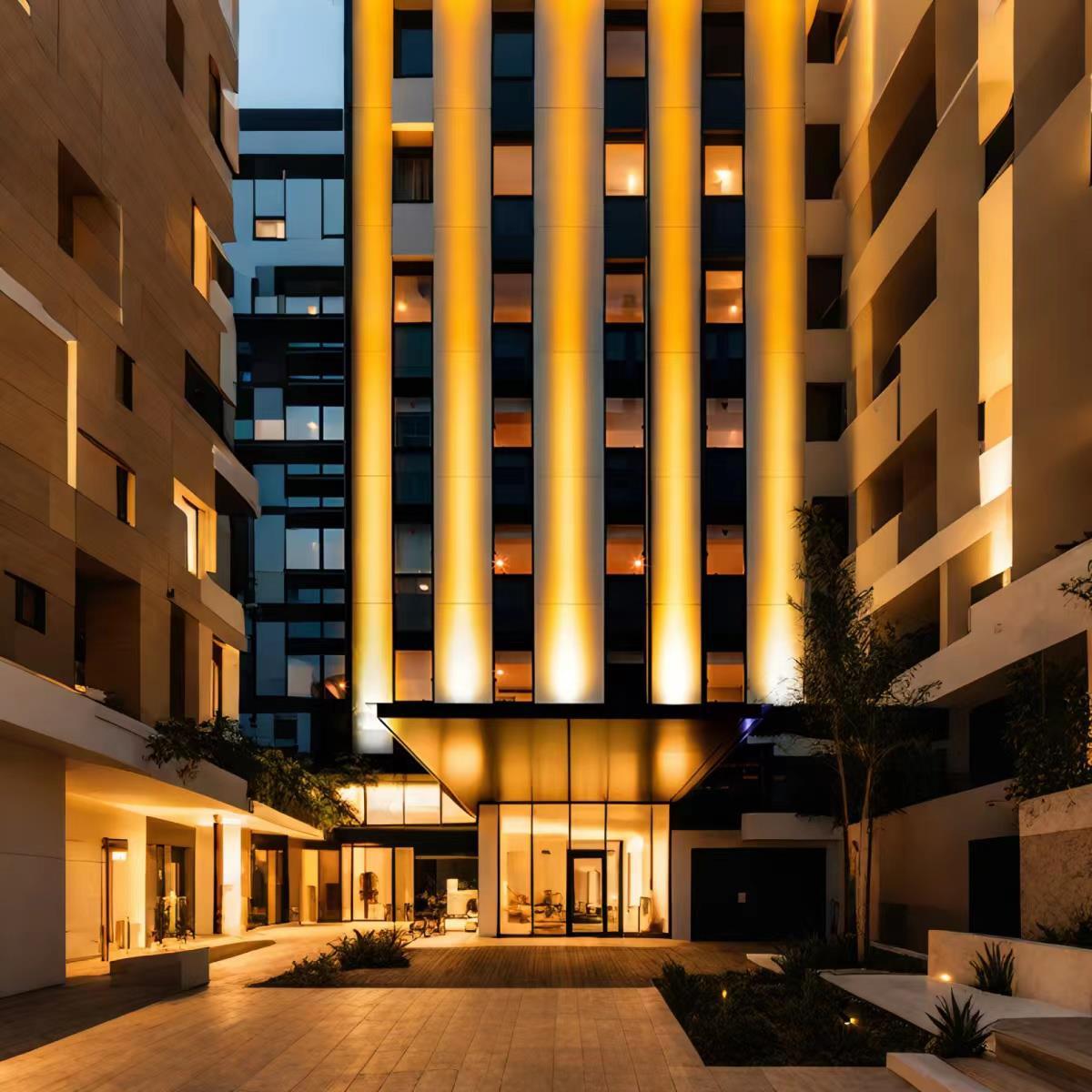 Wall Light | Outdoor Facade Uplight Design