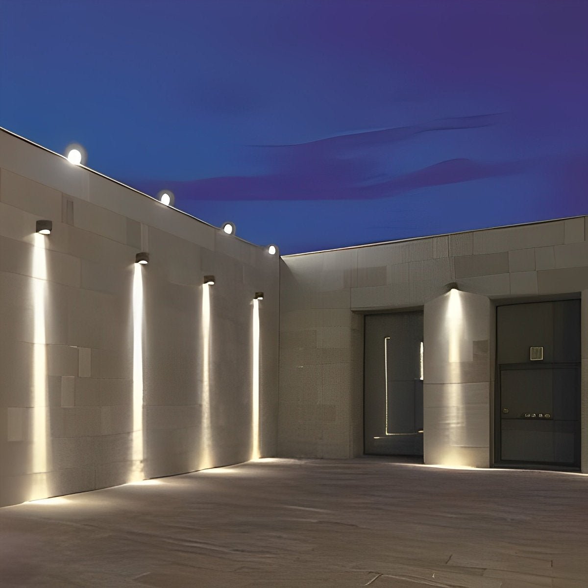 Wall Light | Outdoor Facade Uplight Design