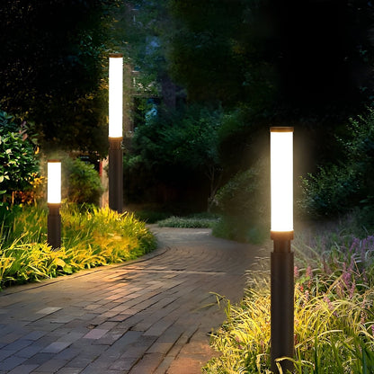 Pillar Light | Cylinder Garden Post Design