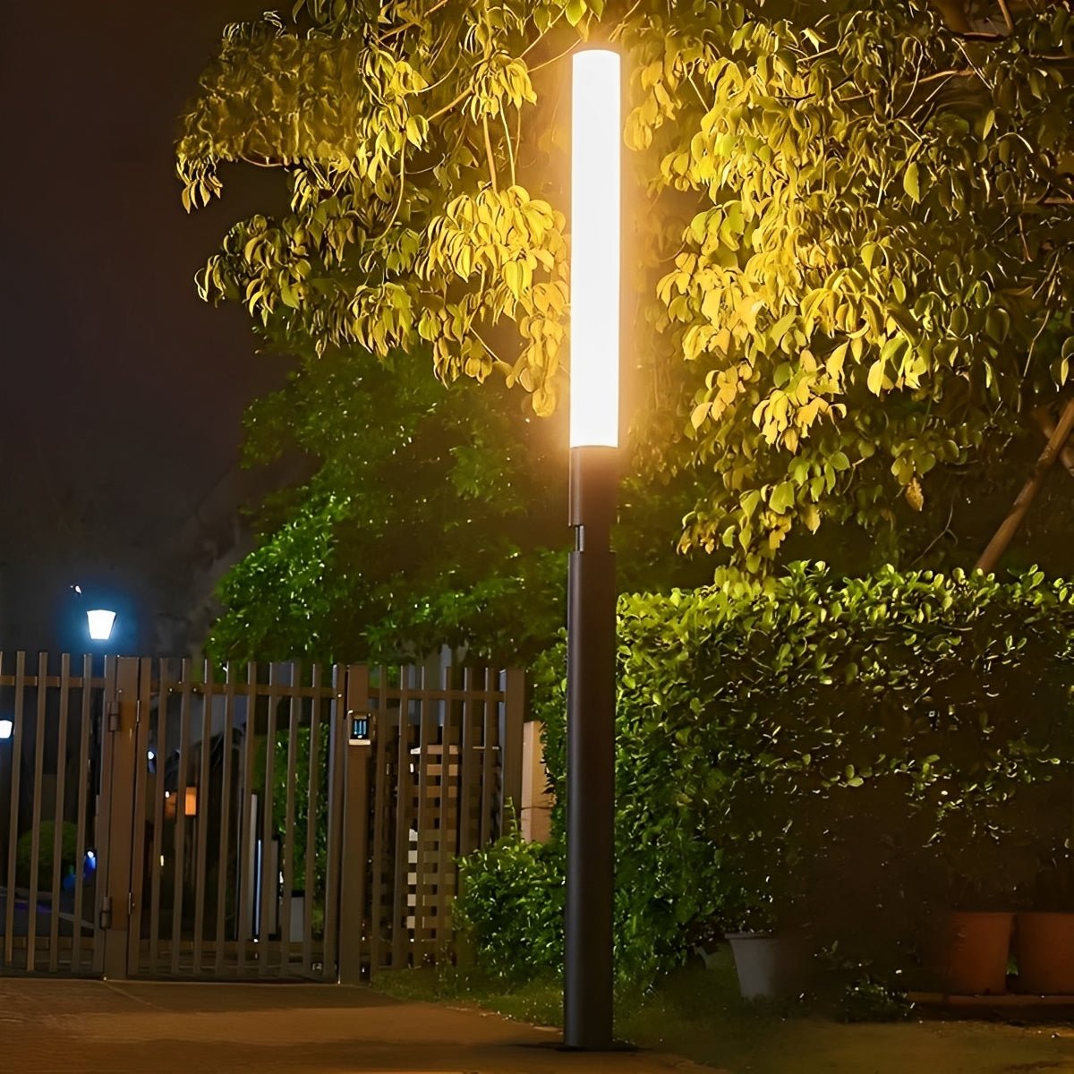 Pillar Light | Cylinder Garden Post Design