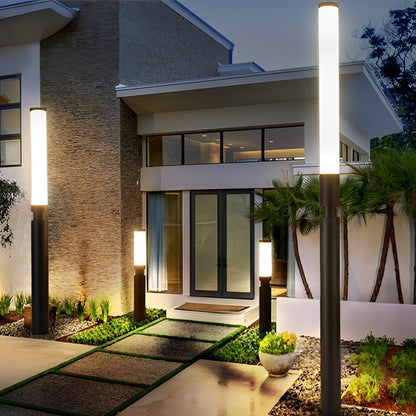 Pillar Light | Cylinder Garden Post Design