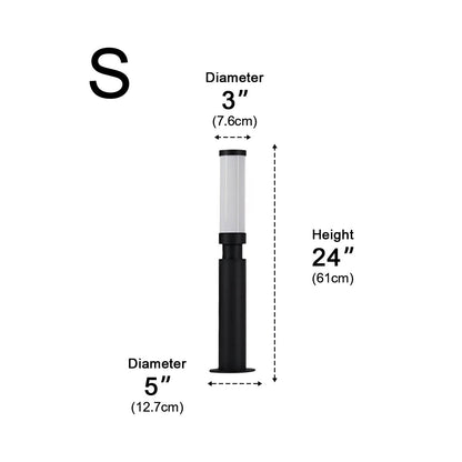 Pillar Light | Cylinder Garden Post Design