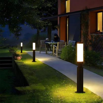 Pillar Light | Cylinder Garden Post Design