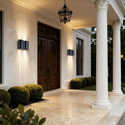 Wall Light | Wave Curved Outdoor Design