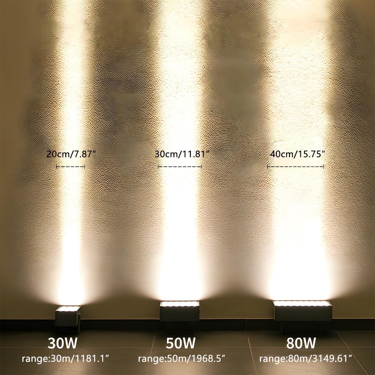 Wall Light | Narrow Beam Building Uplight