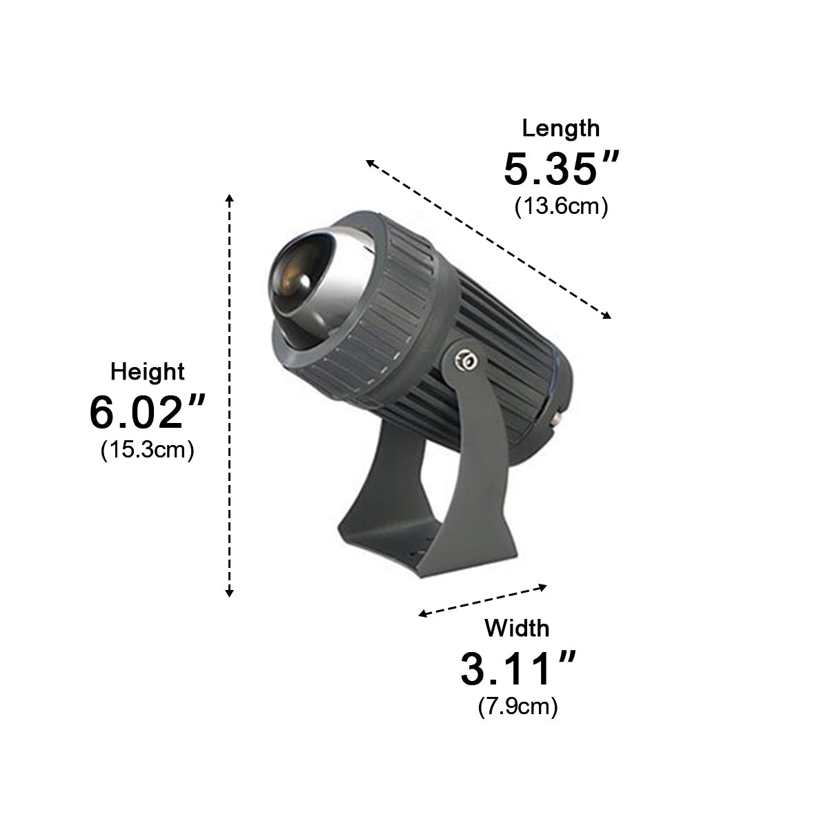 Wall Light | Narrow Beam Building Uplight