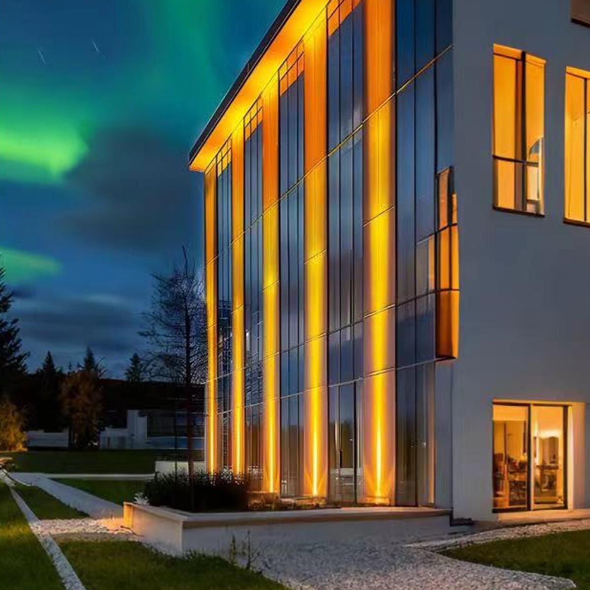 Wall Light | Narrow Beam Building Uplight