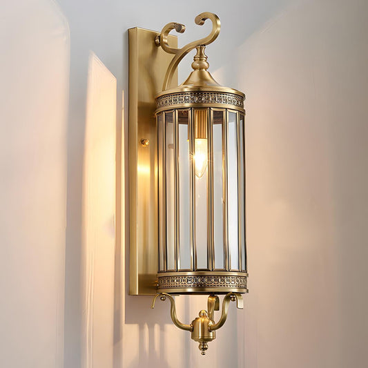 Wall Light | Vintage Lantern Cage Design