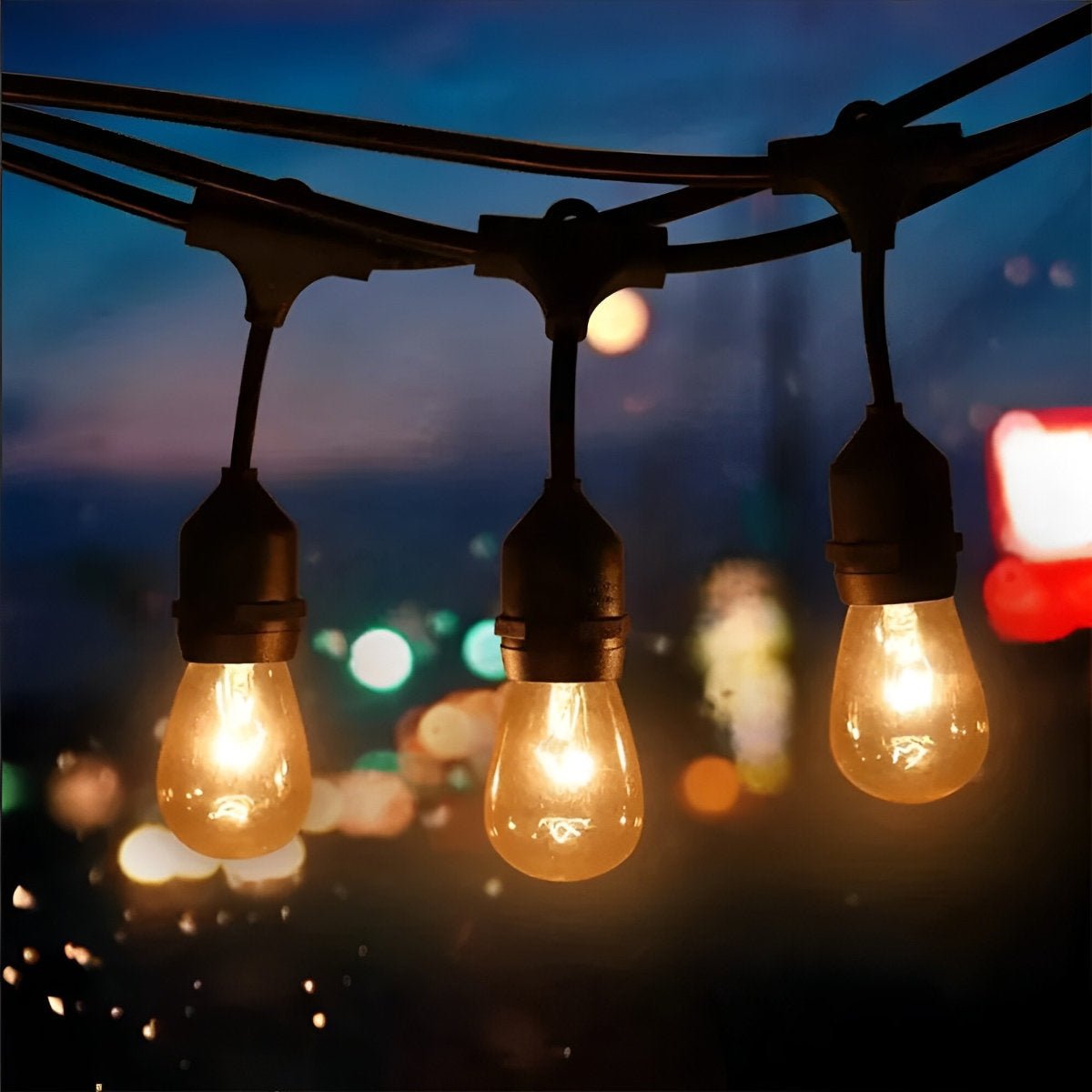 String Lights | Outdoor Patio Bulb Design